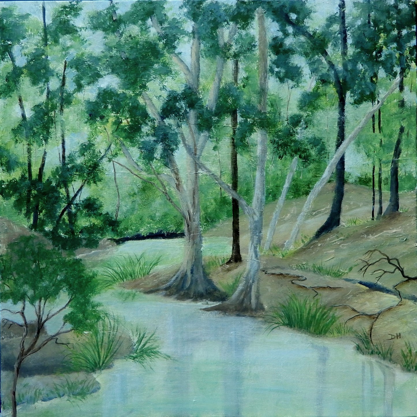Still Creek - Original Art - Gold Coast Gallery Of ArtDoodie Herman