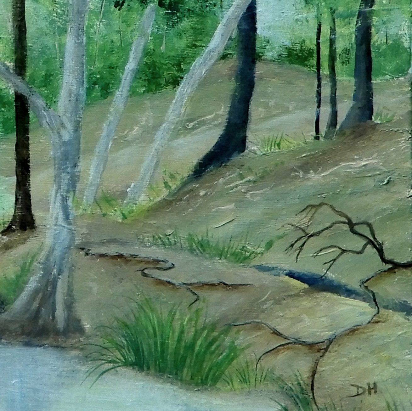 Still Creek - Original Art - Gold Coast Gallery Of ArtDoodie Herman