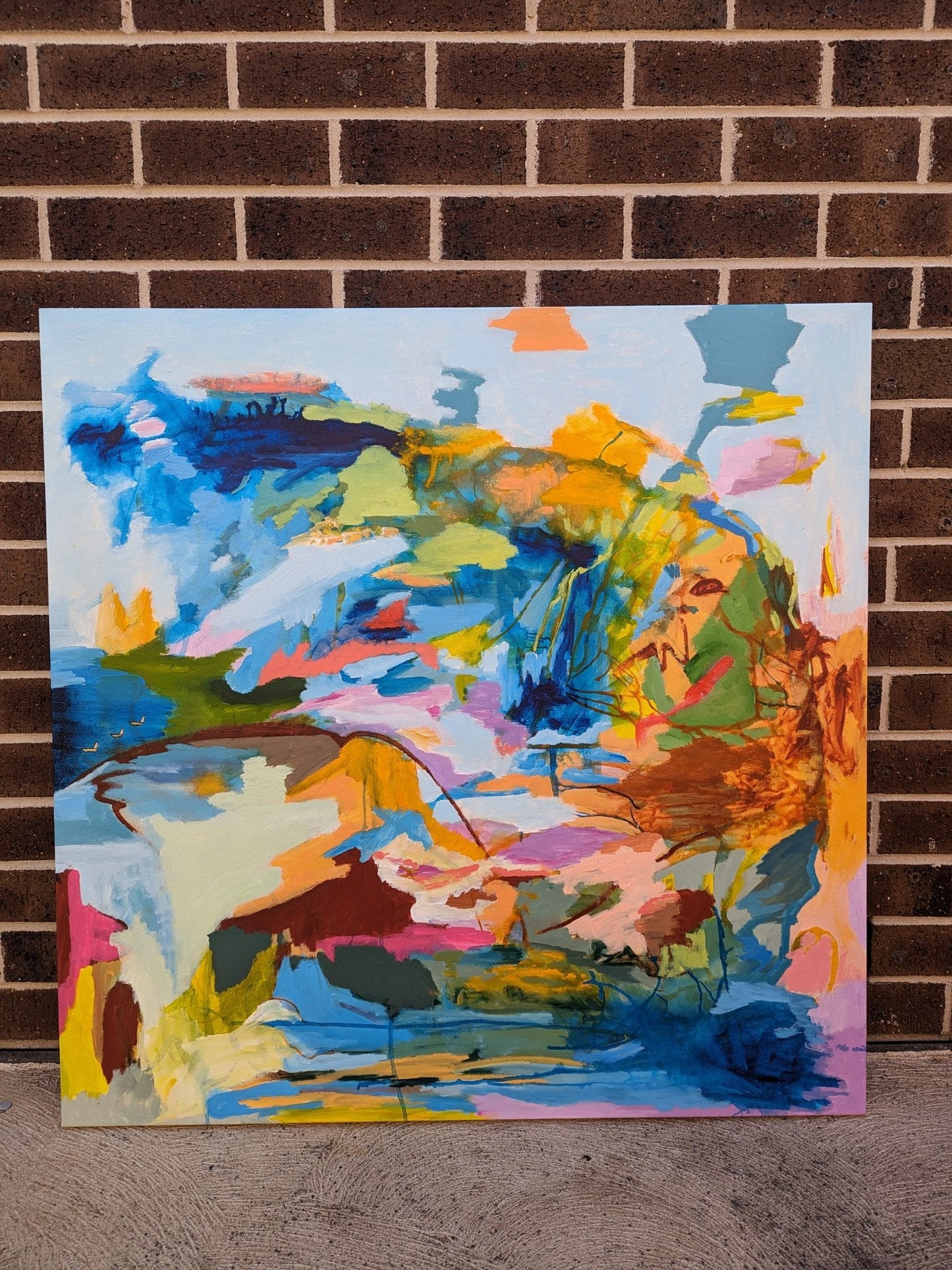 Storms And Rainbows - Original Art - Gold Coast Gallery Of ArtAlpana Rai