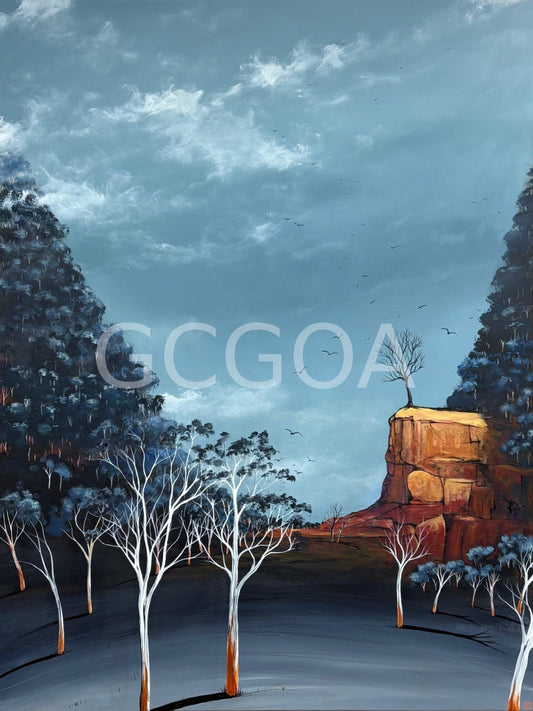 Strength In Solitude - Gold Coast Gallery Of ArtTania Chanter