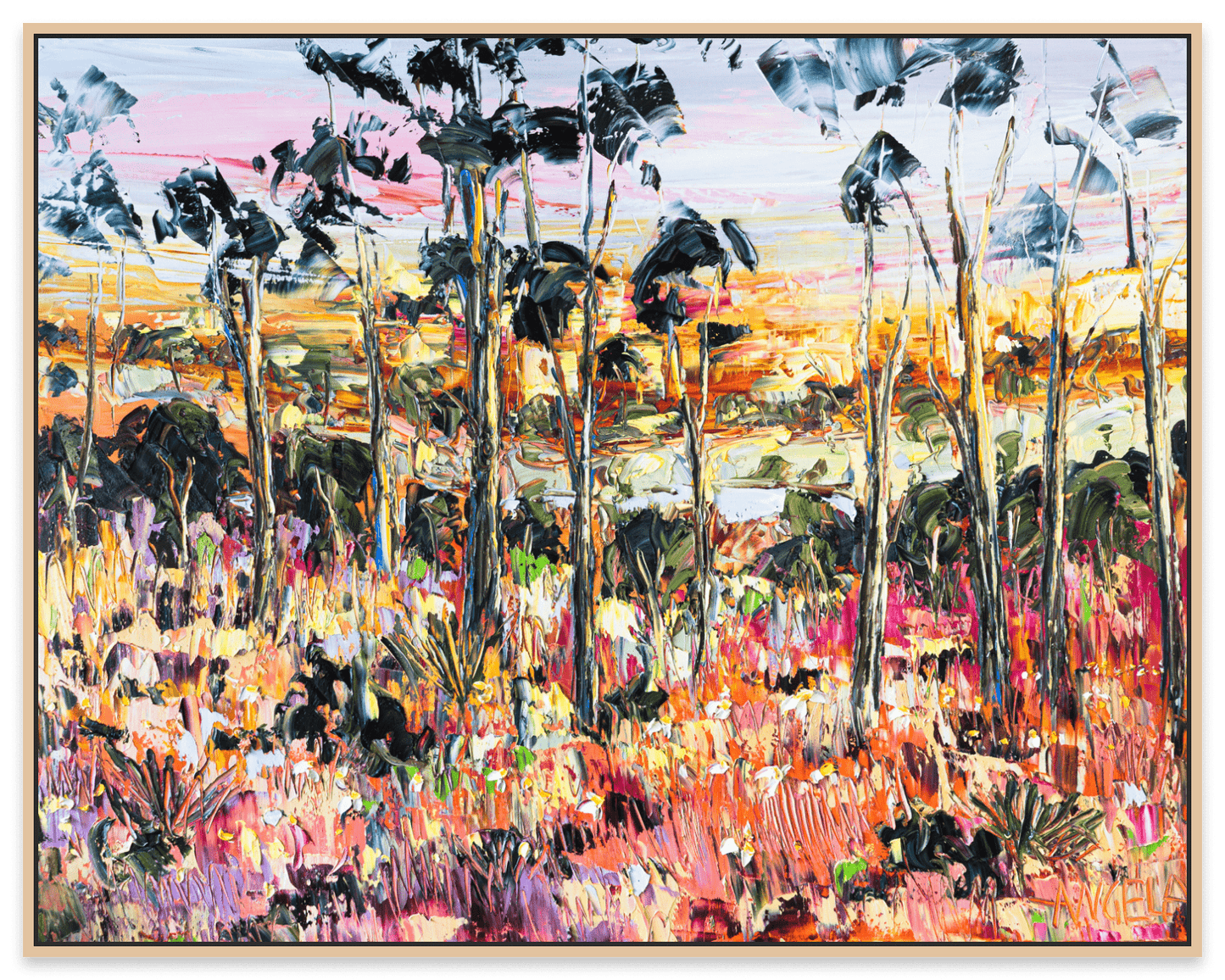 Summer Heat - Original Art - Gold Coast Gallery Of ArtAngela Hawkey