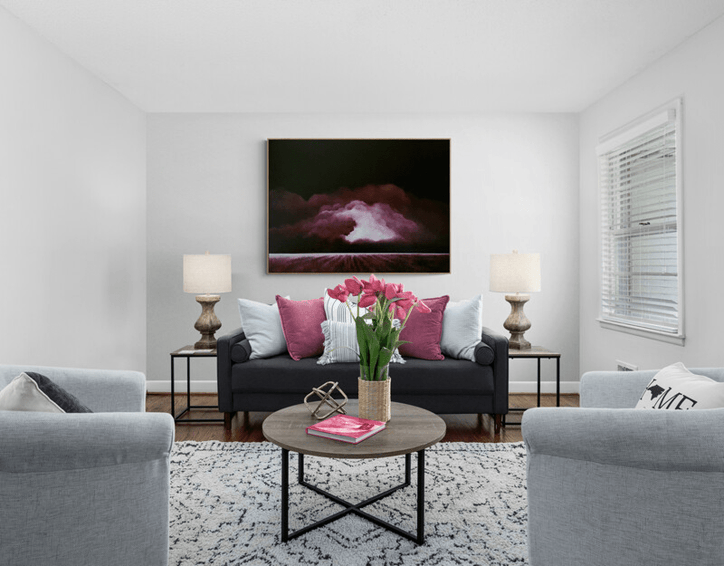 Summer Lightning Storm - Original Art - Gold Coast Gallery Of ArtLucinda Leveille