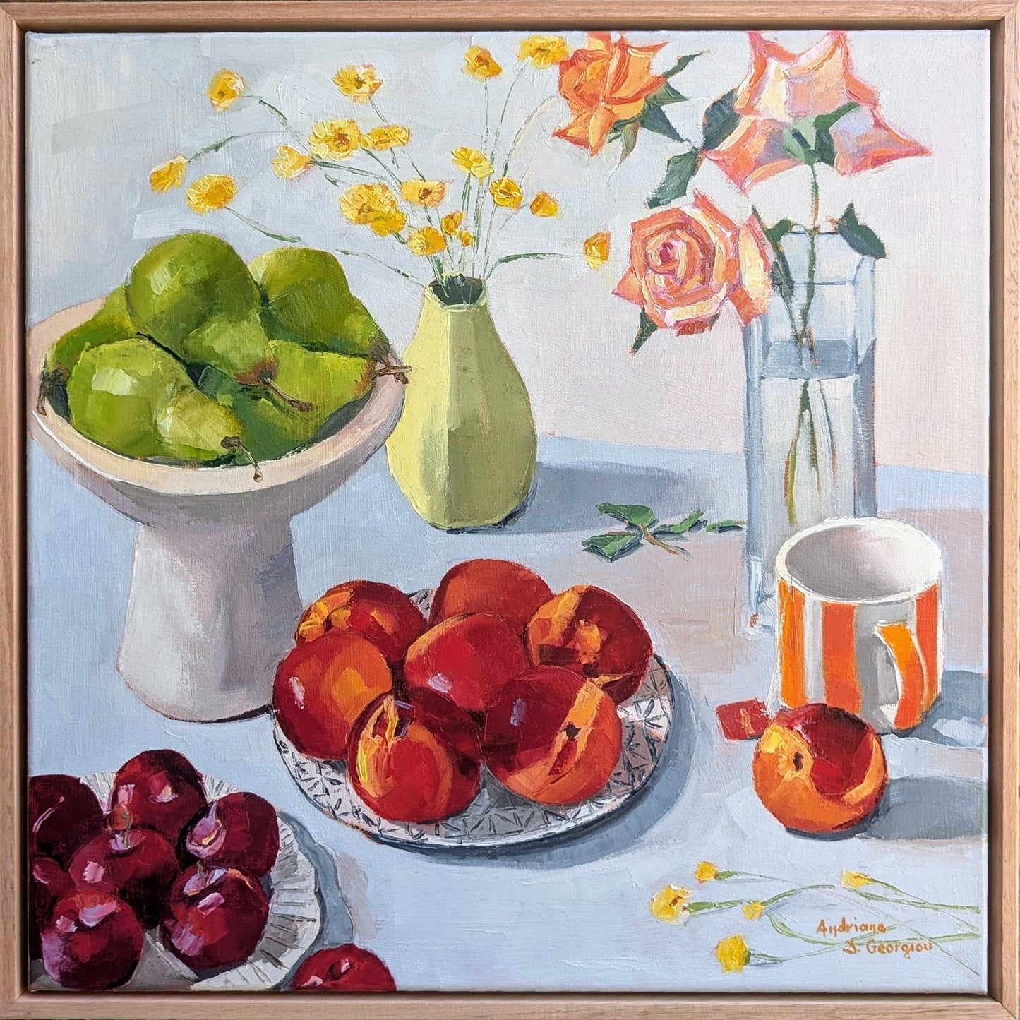 Summer Table - Original Art - Gold Coast Gallery Of ArtAndriane Georgiou