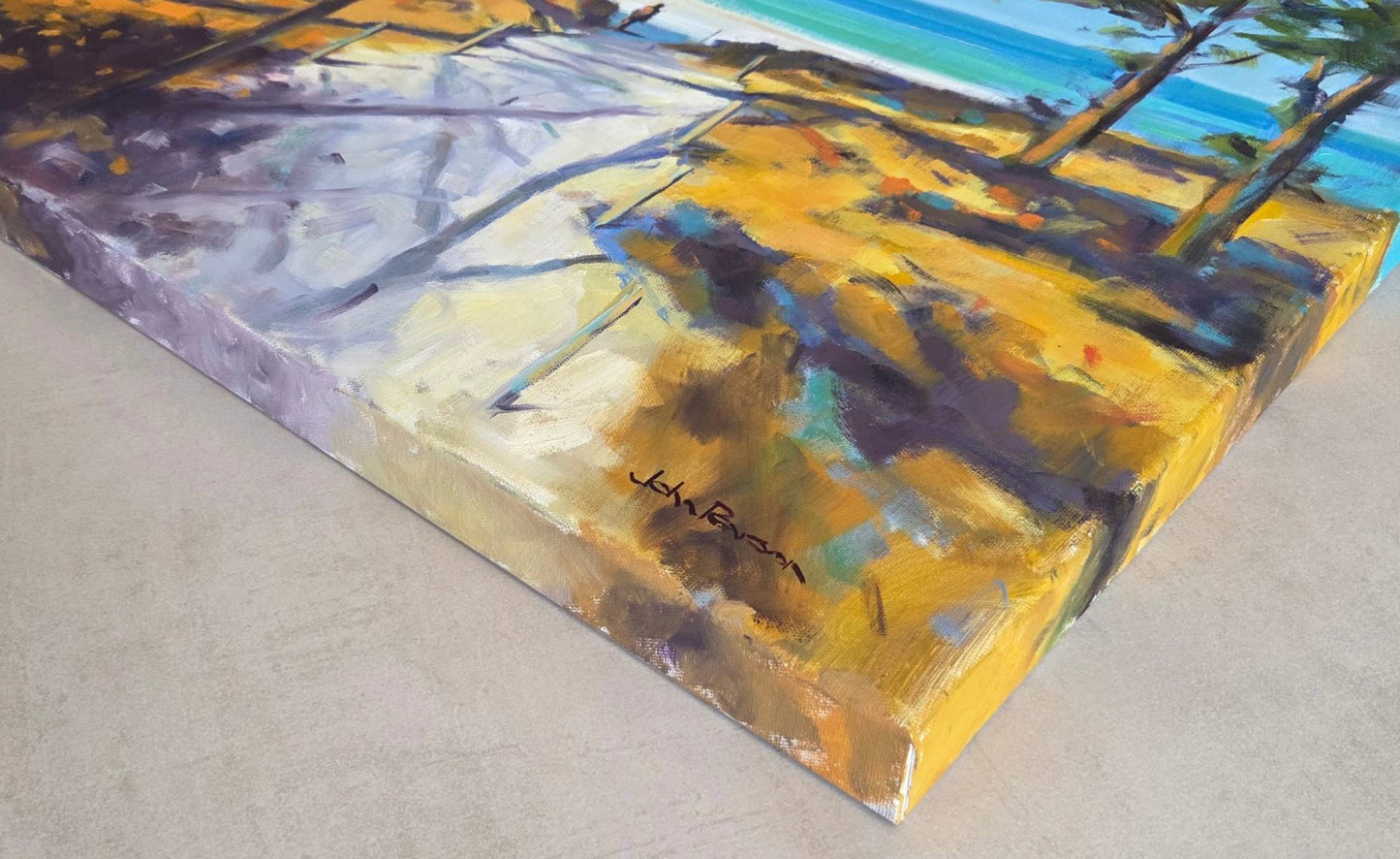 Sun Dappled Path - Gold Coast Gallery Of ArtJohn G Pearson