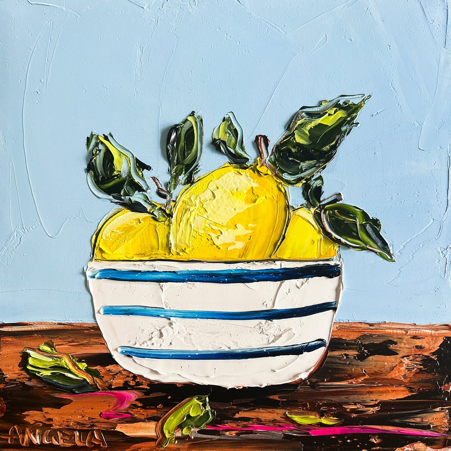 Sun - Kissed Lemons - Gold Coast Gallery Of ArtAngela Hawkey