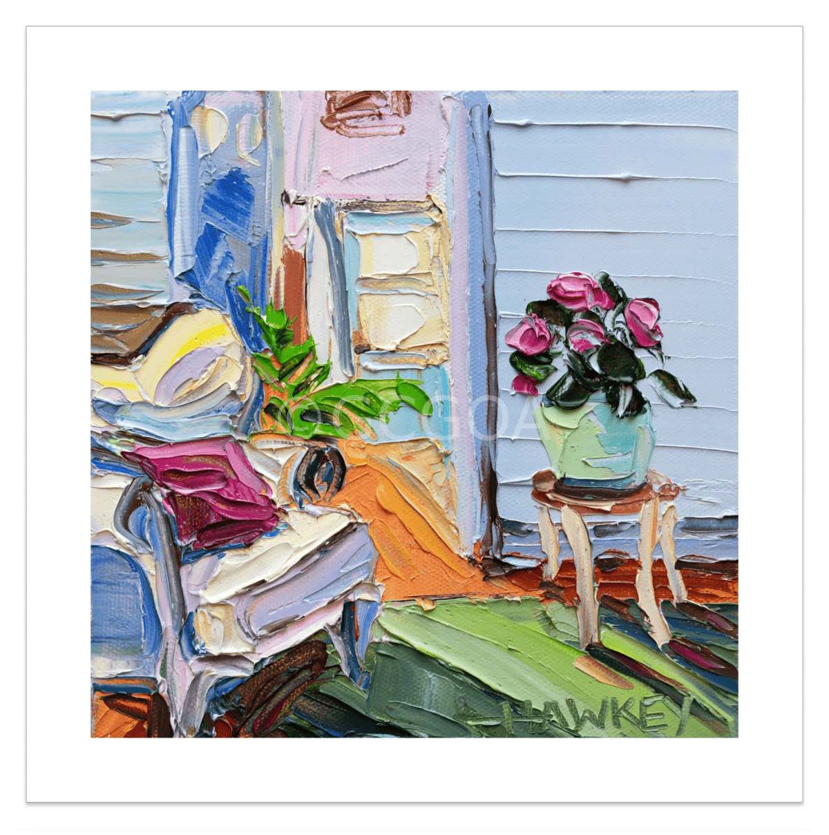 Sunlit Room - Fine Art Print - Gold Coast Gallery Of ArtAngela Hawkey
