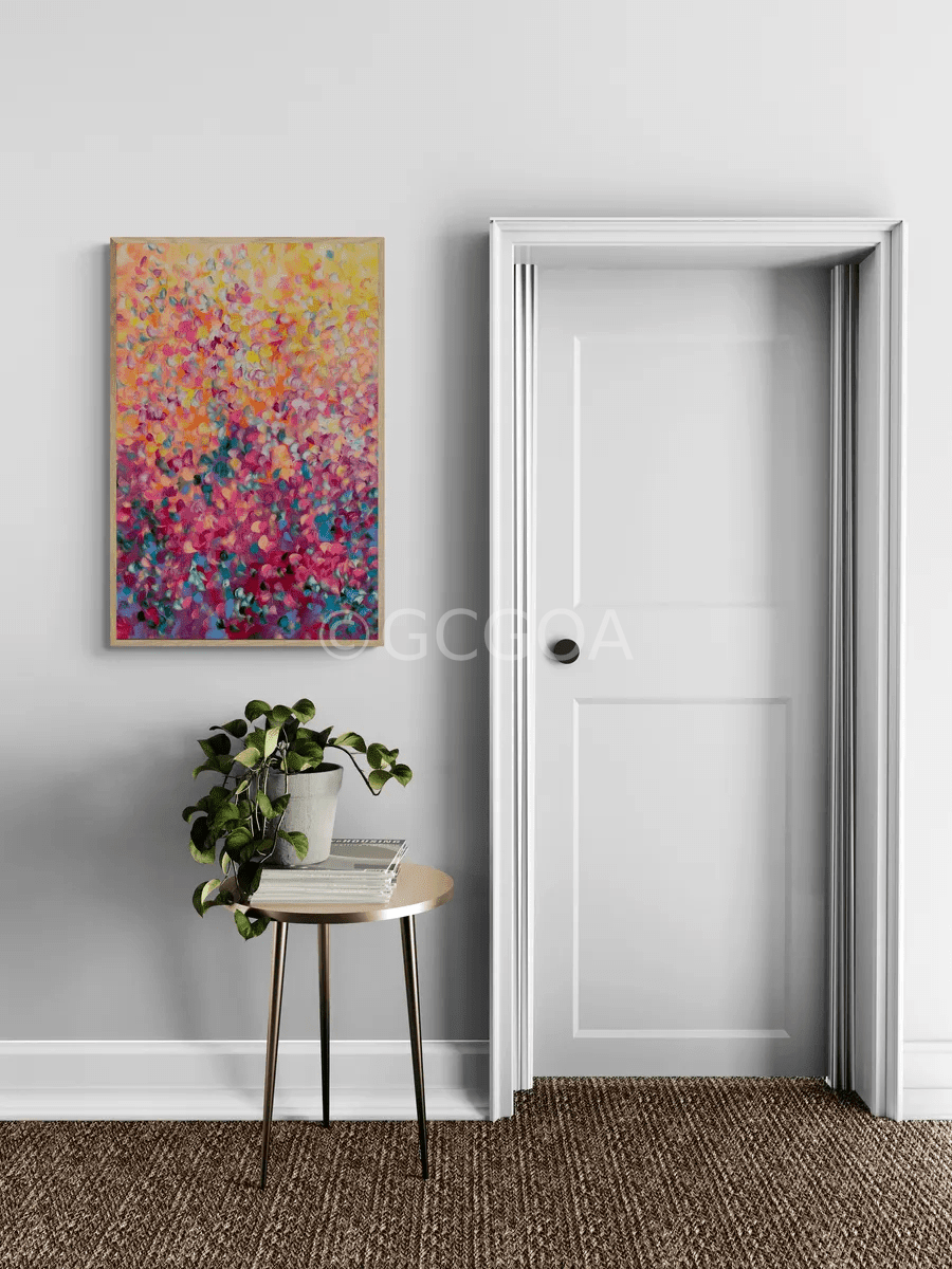 Sunset Garden - Original Art - Gold Coast Gallery Of ArtKatherine Spiller