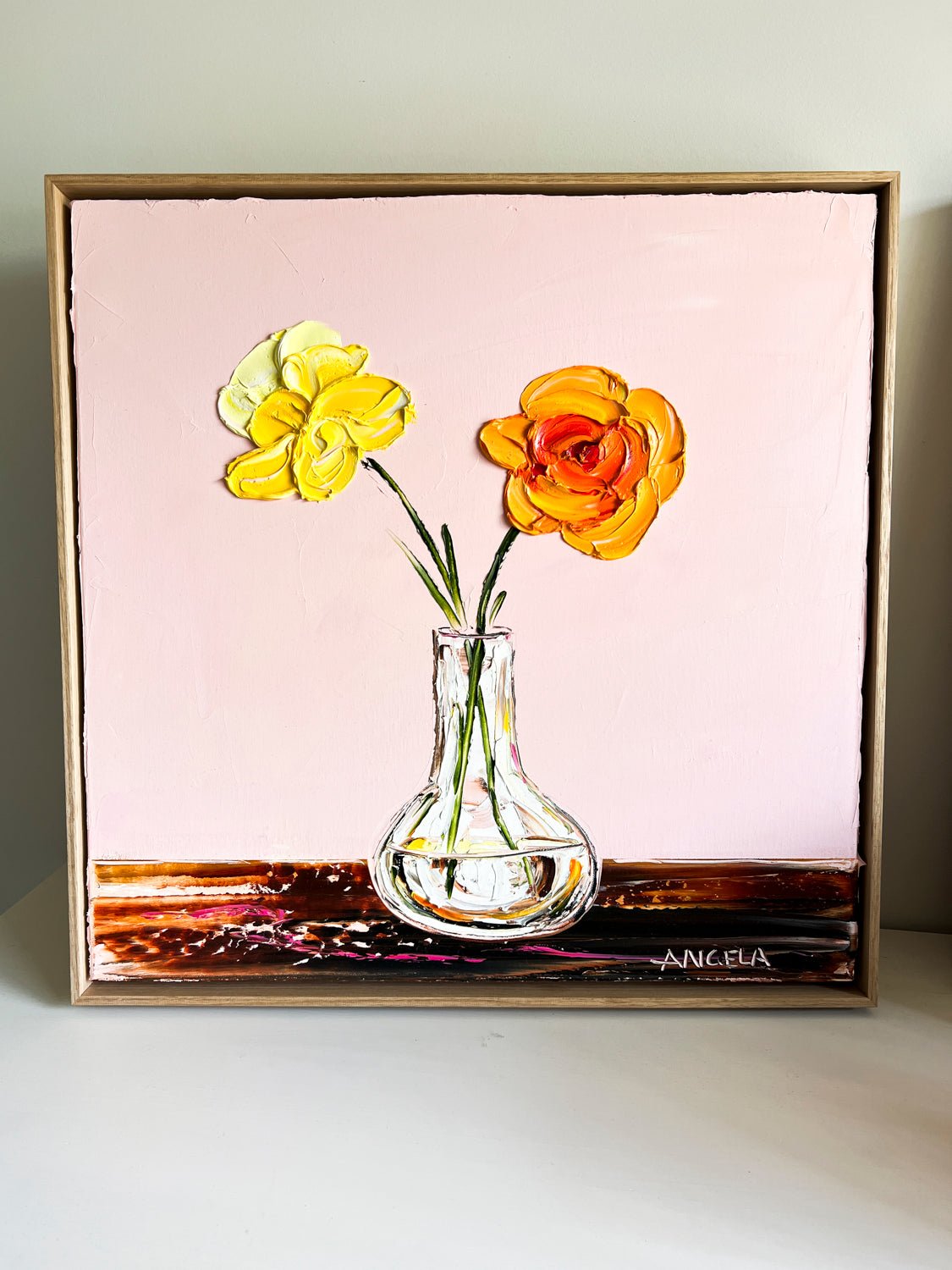 Sweet Duo - Original Art - Gold Coast Gallery Of ArtAngela Hawkey