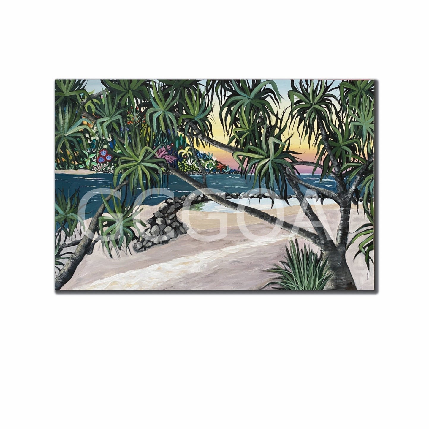 Tallebudgera Sunset - Gold Coast Gallery Of ArtDaniela Fowler Art
