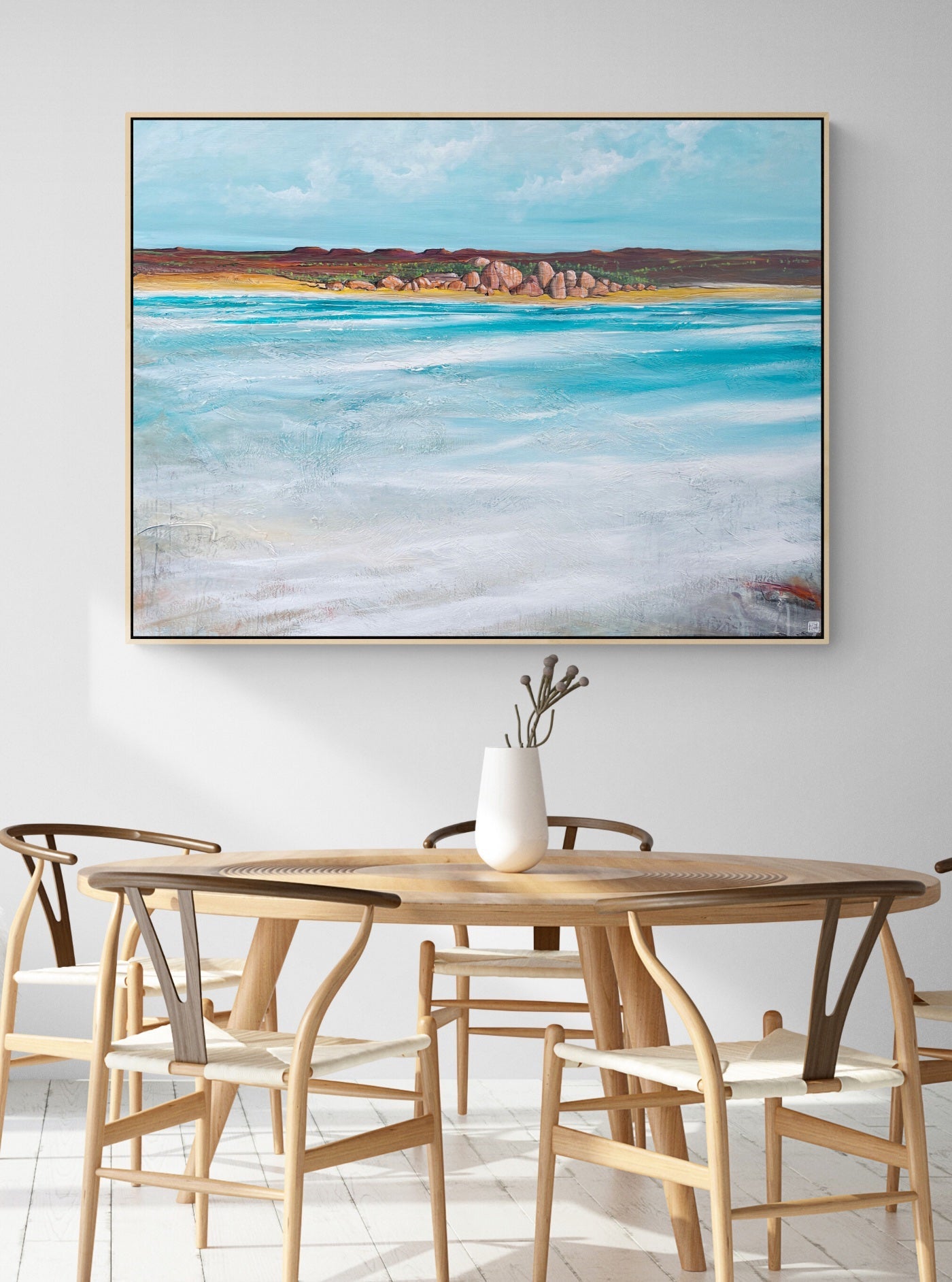 The Foreshore At Noon - Gold Coast Gallery Of ArtTania Chanter