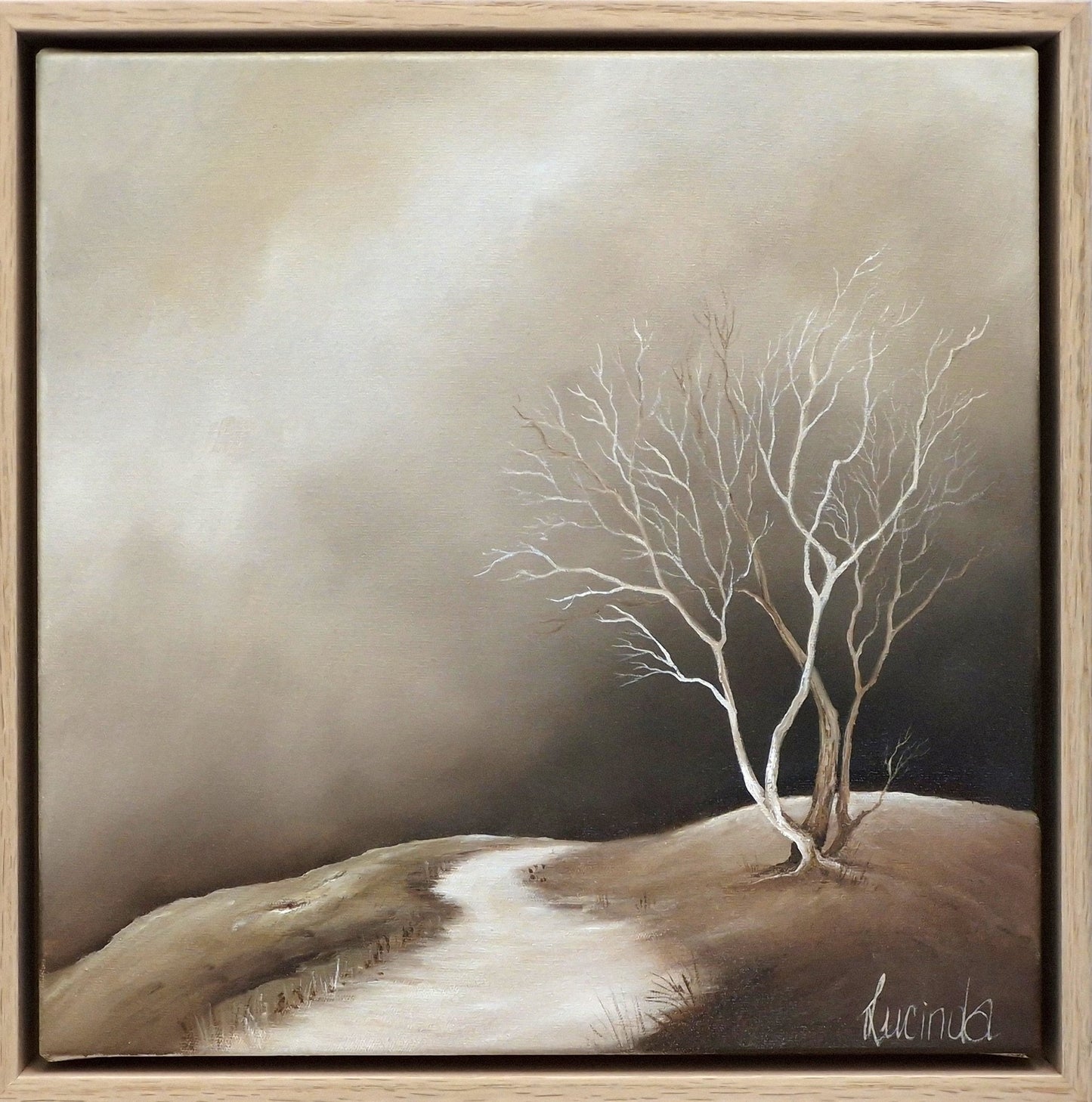 The Ghost Road - Original Art - Gold Coast Gallery Of ArtLucinda Leveille