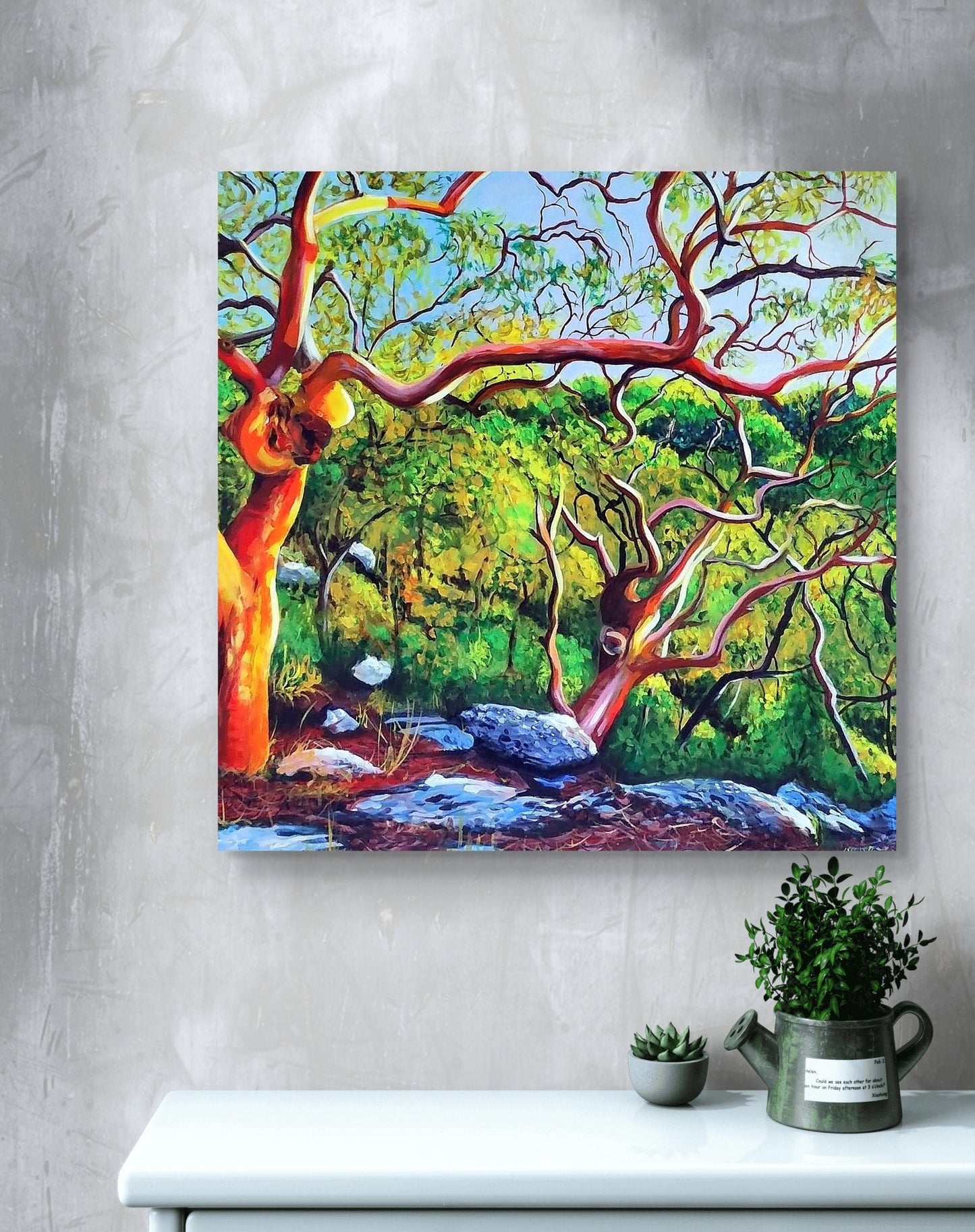 The Long Walk Back - Original Art - Gold Coast Gallery Of ArtYvonne Wells