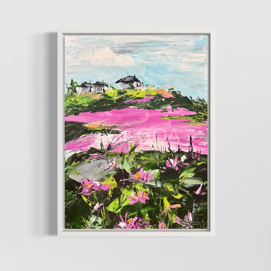 The Painted Meadow - Original Art - Gold Coast Gallery Of ArtAnjana Rai