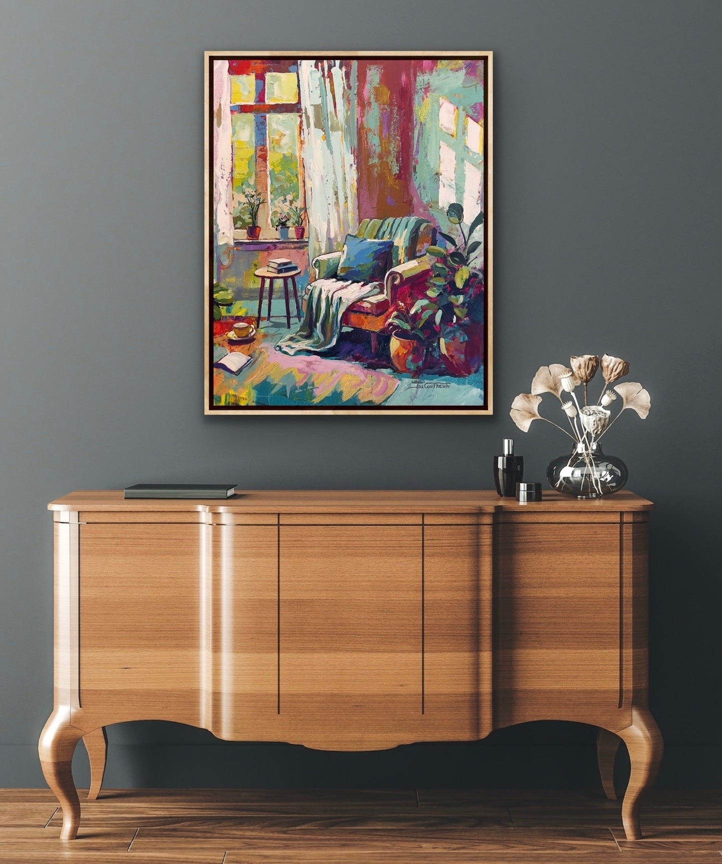 The Reader’s Corner - Gold Coast Gallery Of ArtJos Coufreur