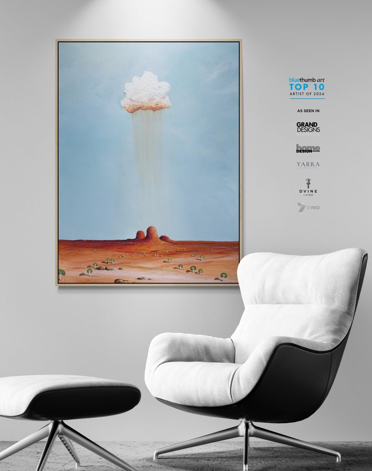 The Rusty Cloud - Original Art - Gold Coast Gallery Of ArtTania Chanter