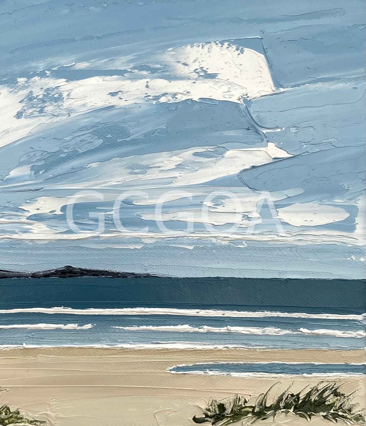 The Sea Breathes Softly - Gold Coast Gallery Of ArtJustine Bartie