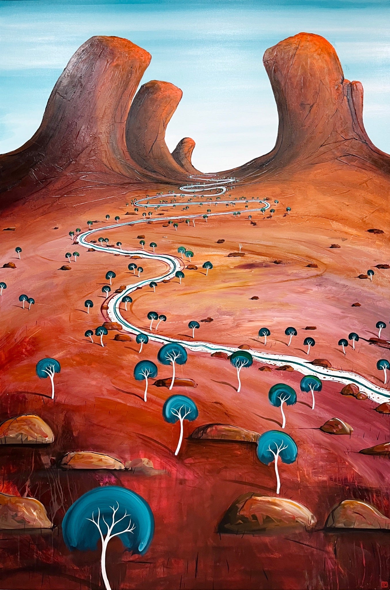 The Secret Valley - Gold Coast Gallery Of ArtTania Chanter
