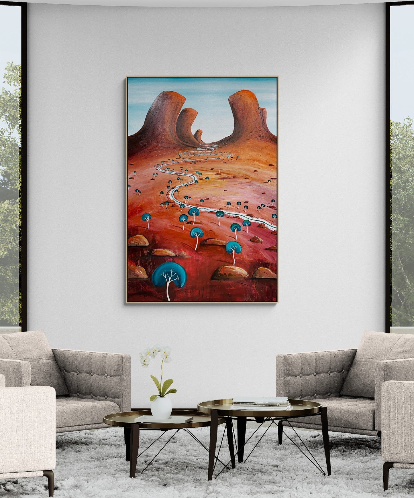 The Secret Valley - Gold Coast Gallery Of ArtTania Chanter