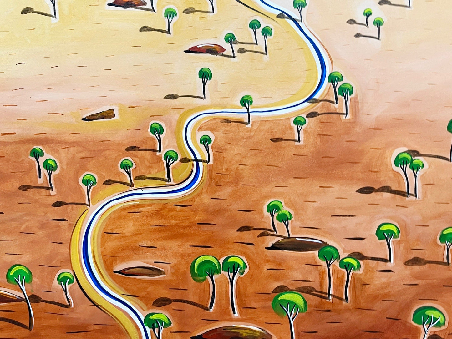 The Wandering Stream - Gold Coast Gallery Of ArtTania Chanter