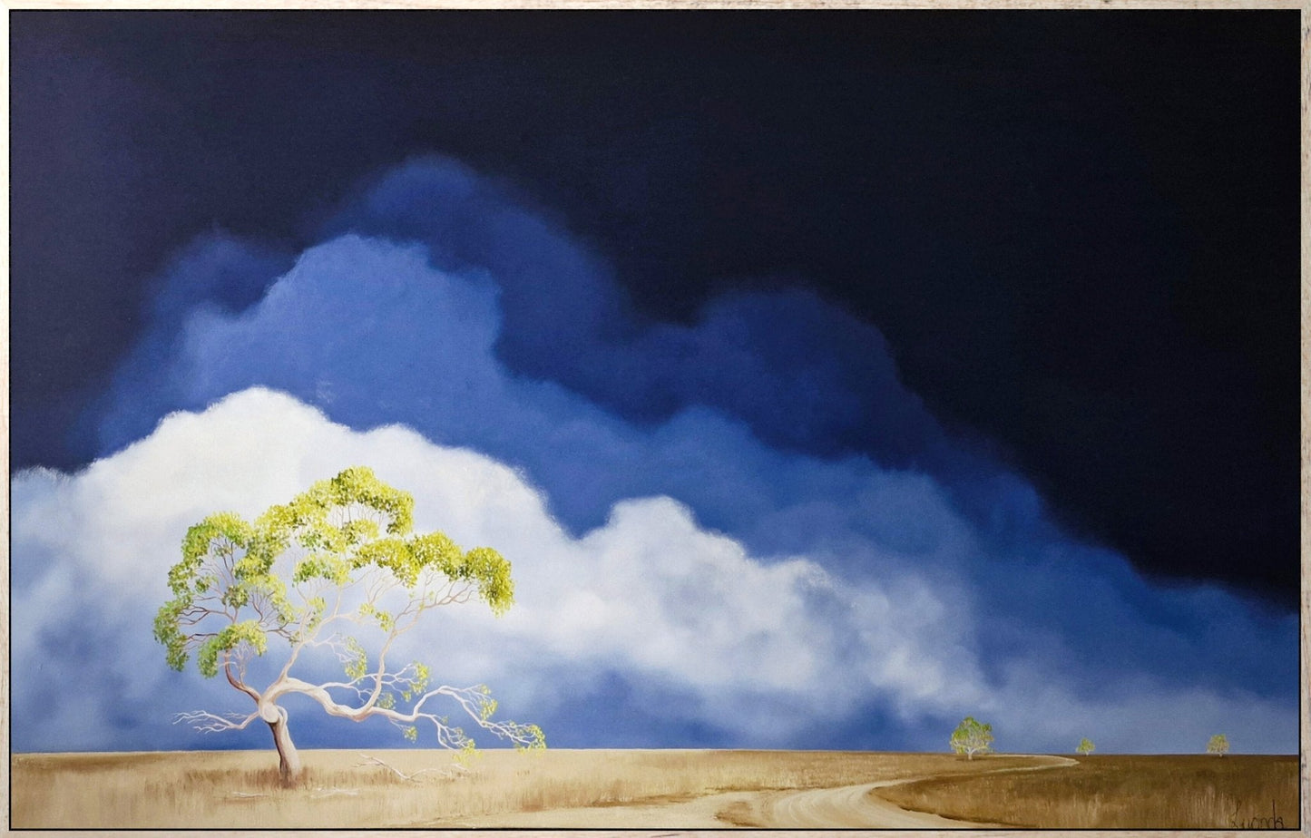 The Watcher of the Dust Road - Gold Coast Gallery Of ArtLucinda Leveille
