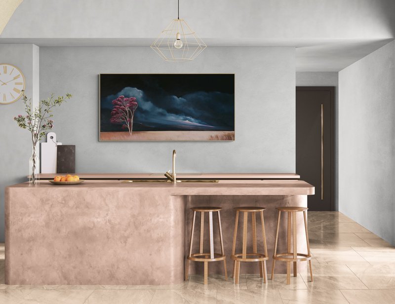 The Wind A Whisper Then A Roar - Original Art - Gold Coast Gallery Of ArtLucinda Leveille