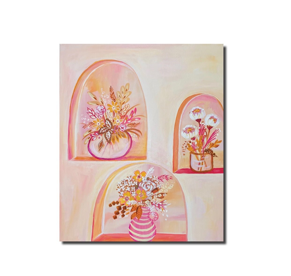 THREE ARCHES - BOTANICAL - Original Art - Gold Coast Gallery Of ArtDaniela Fowler Art
