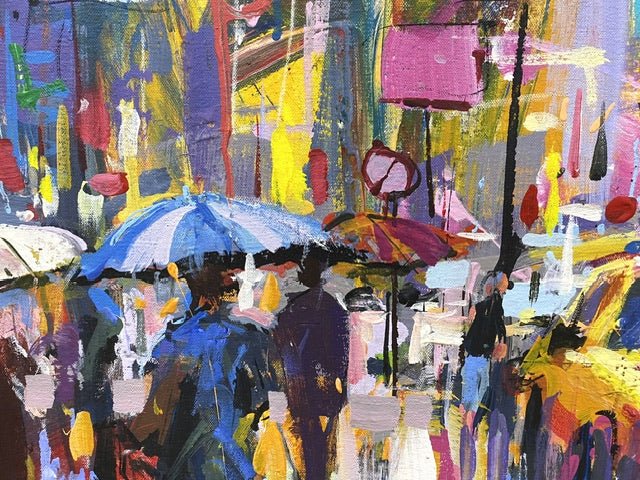 Times Square New York - Original Art - Gold Coast Gallery Of ArtJos Coufreur
