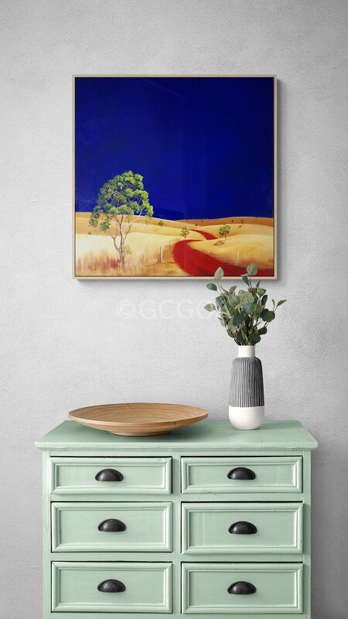 Travelling West - Original Art - Gold Coast Gallery Of ArtLucinda Leveille