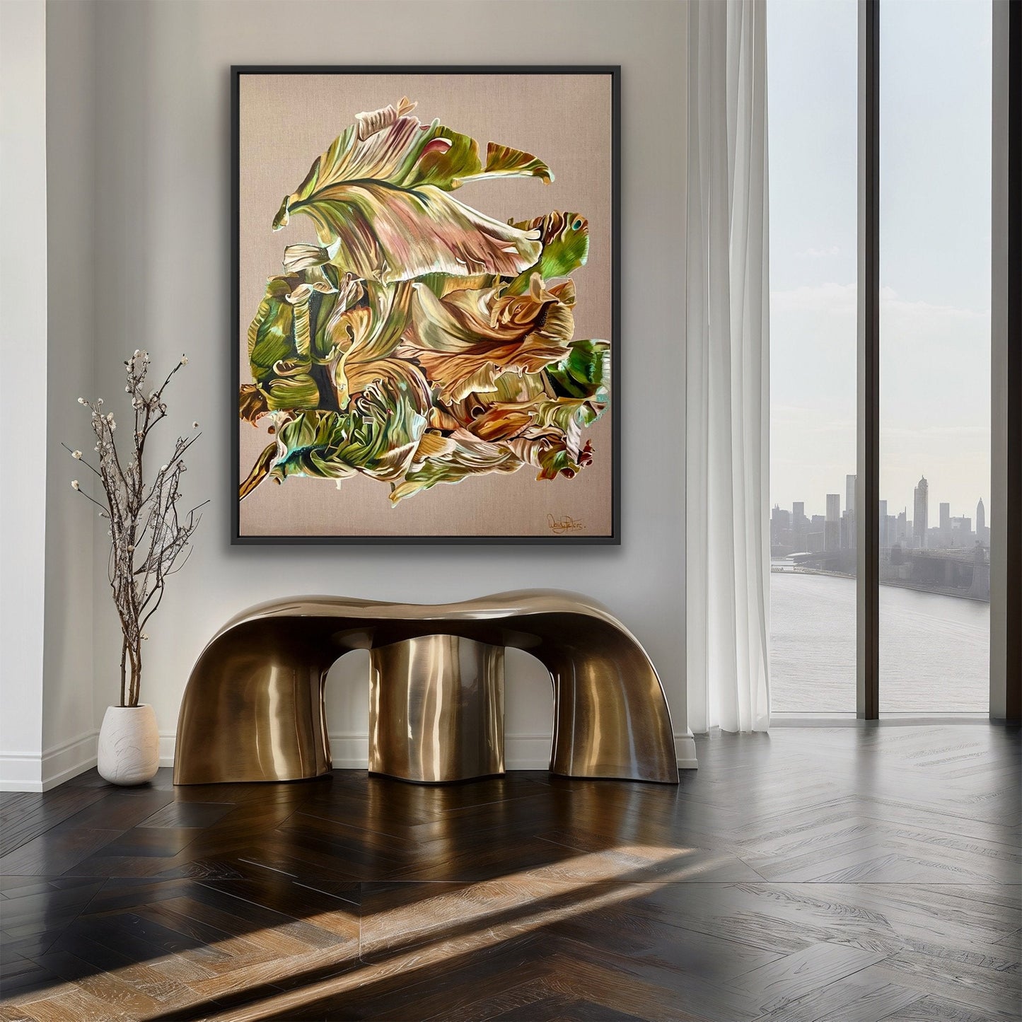 Tulip Tapestry - Original Art - Gold Coast Gallery Of ArtWendy Peters