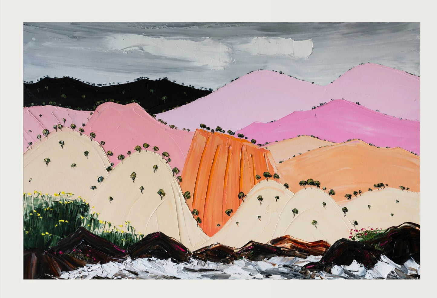 Turbulent Seas 2 - Fine Art Print - Gold Coast Gallery Of ArtAngela Hawkey