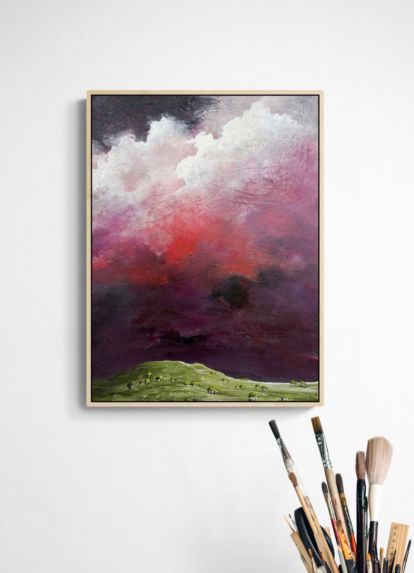 Under A Restless Sky - Gold Coast Gallery Of ArtTania Chanter