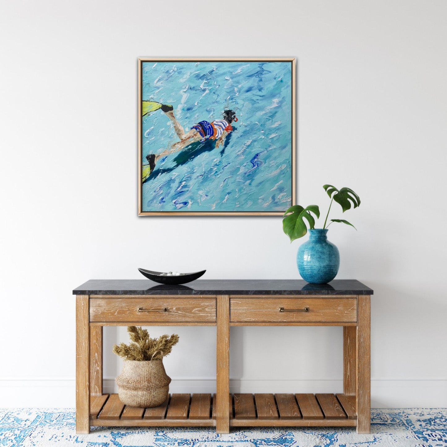 Underwater tour - Original Art - Gold Coast Gallery Of ArtAnjana Rai