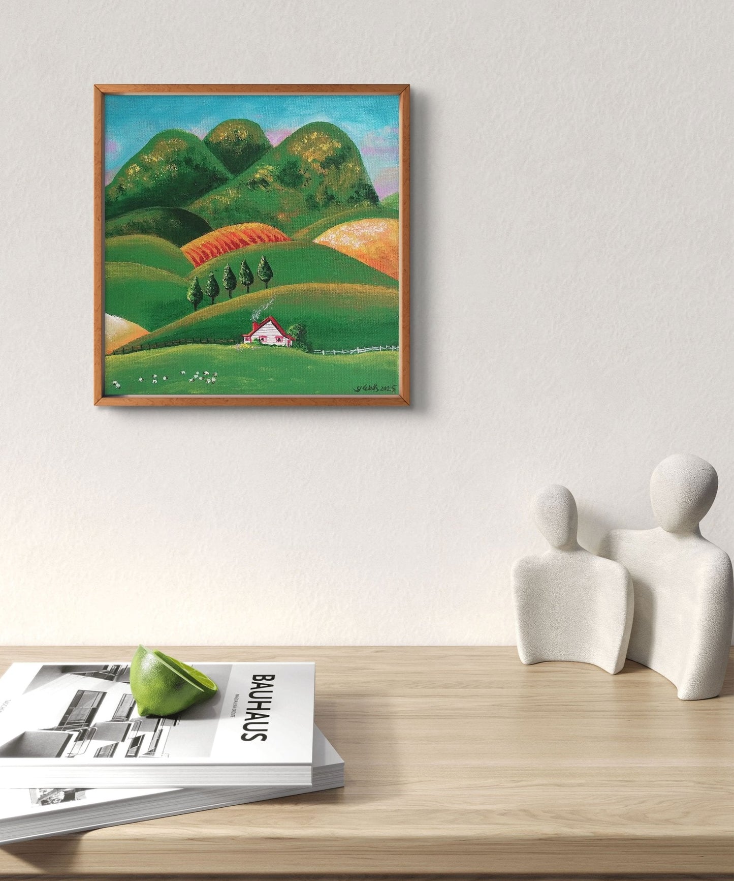 Utopia - the little house - Original Art - Gold Coast Gallery Of ArtYvonne Wells