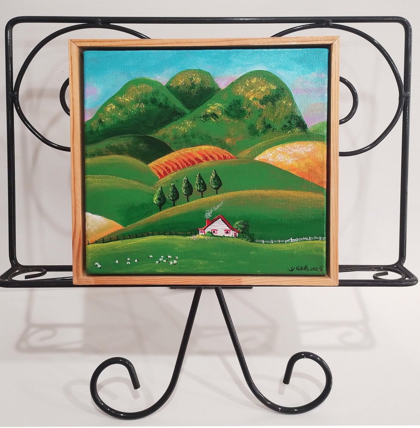 Utopia - the little house - Original Art - Gold Coast Gallery Of ArtYvonne Wells
