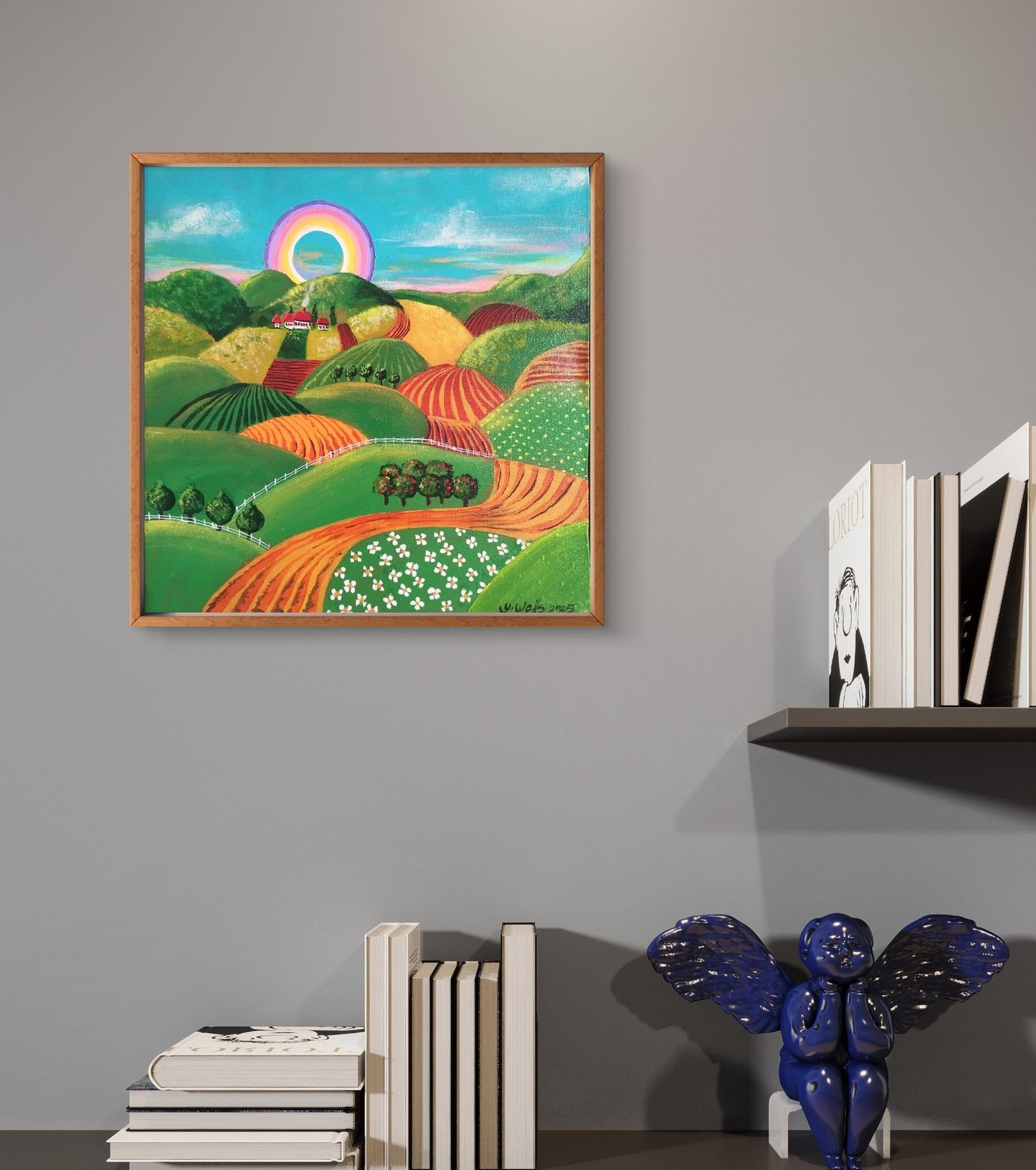 Utopia - the villa - Original Art - Gold Coast Gallery Of ArtYvonne Wells