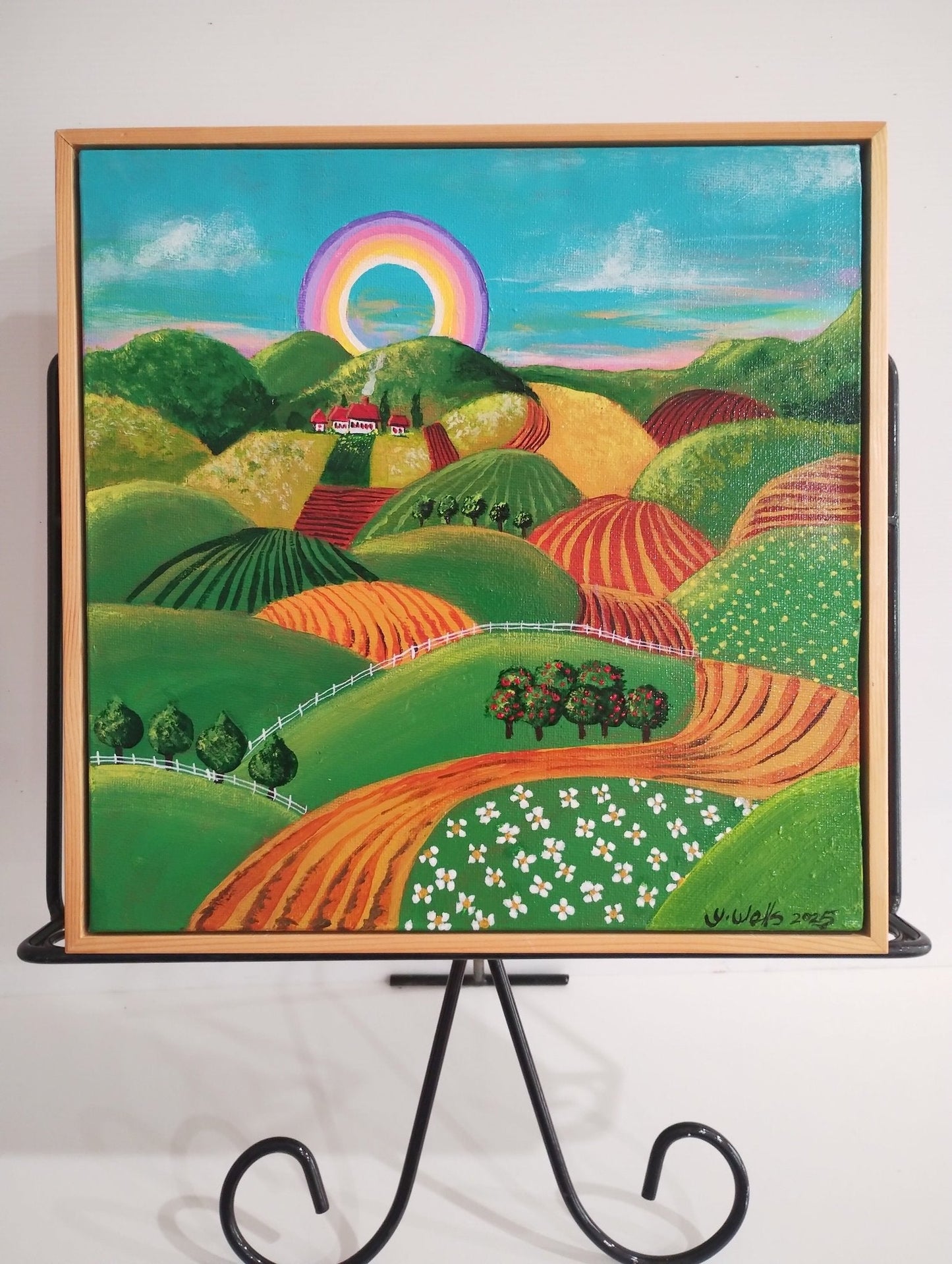 Utopia - the villa - Original Art - Gold Coast Gallery Of ArtYvonne Wells