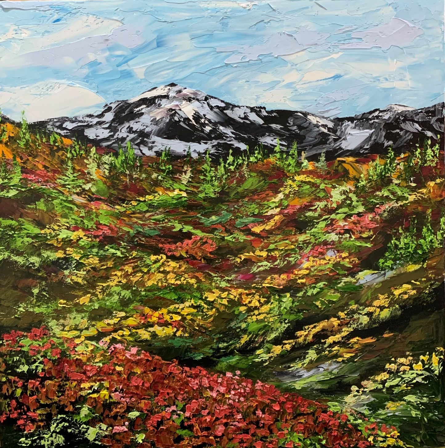 Valley of Flowers 2 - Gold Coast Gallery Of ArtAnjana Rai