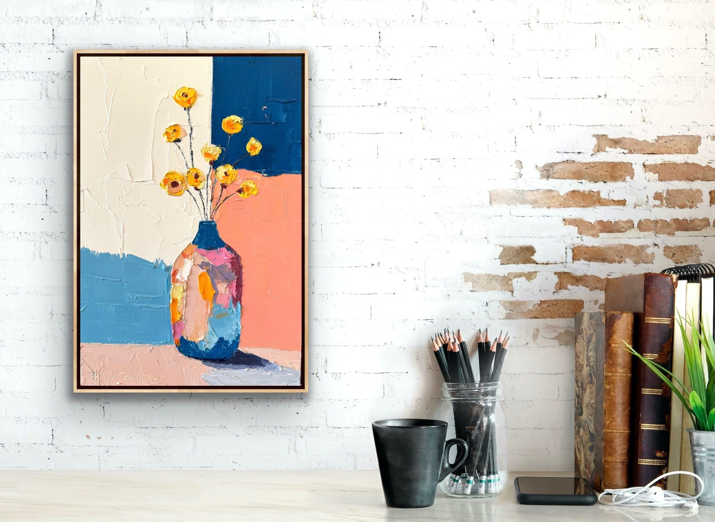 Vase with Flowers 2 - Gold Coast Gallery Of ArtHilly Coufreur