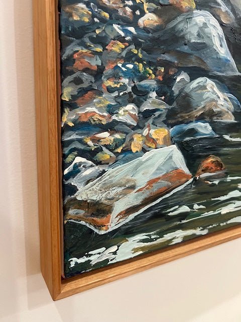 Venus Baths: Creek - Original Art - Gold Coast Gallery Of ArtRachel Braybon