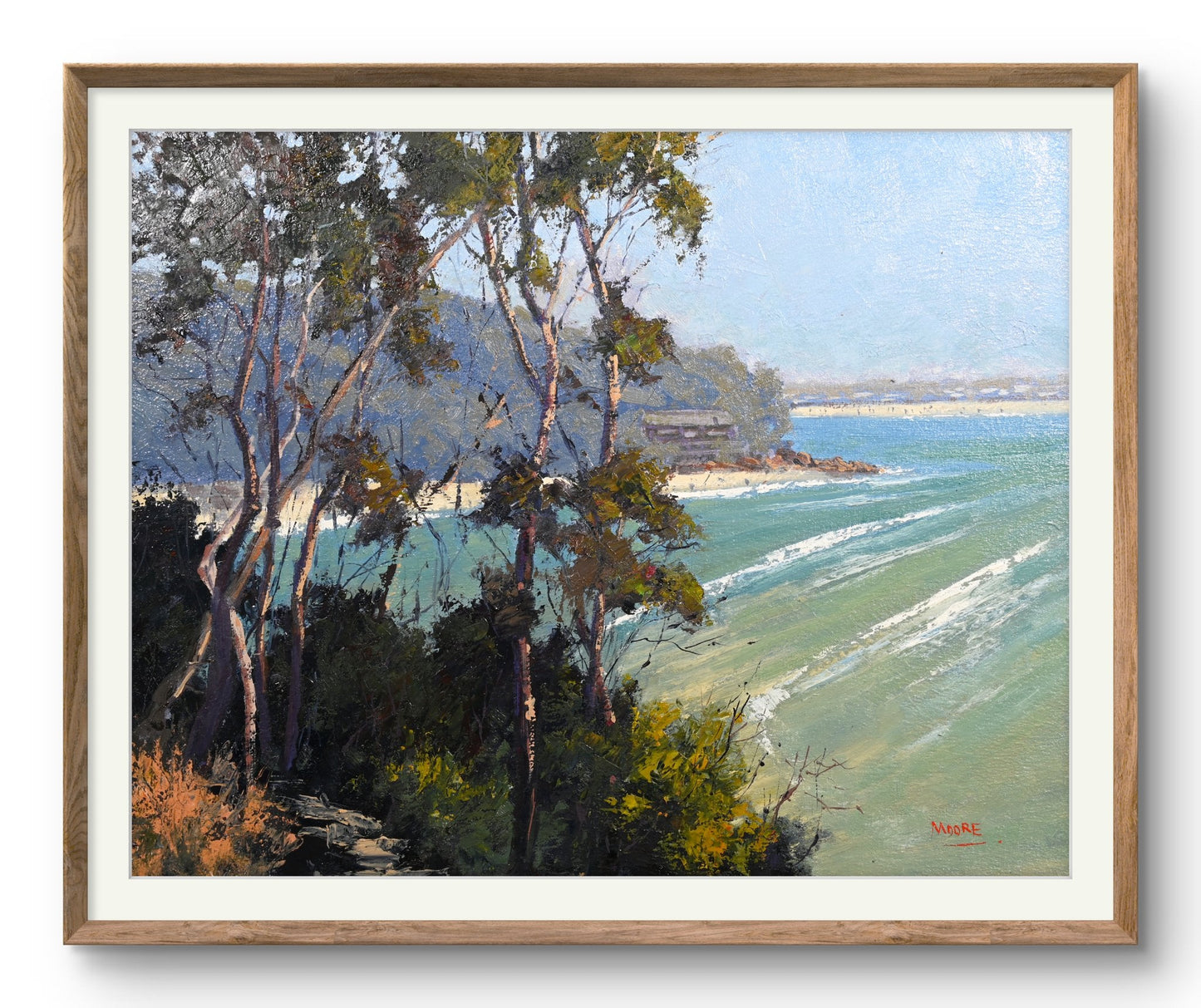 View To Little Cove, Noosa - Gold Coast Gallery Of ArtRod Moore