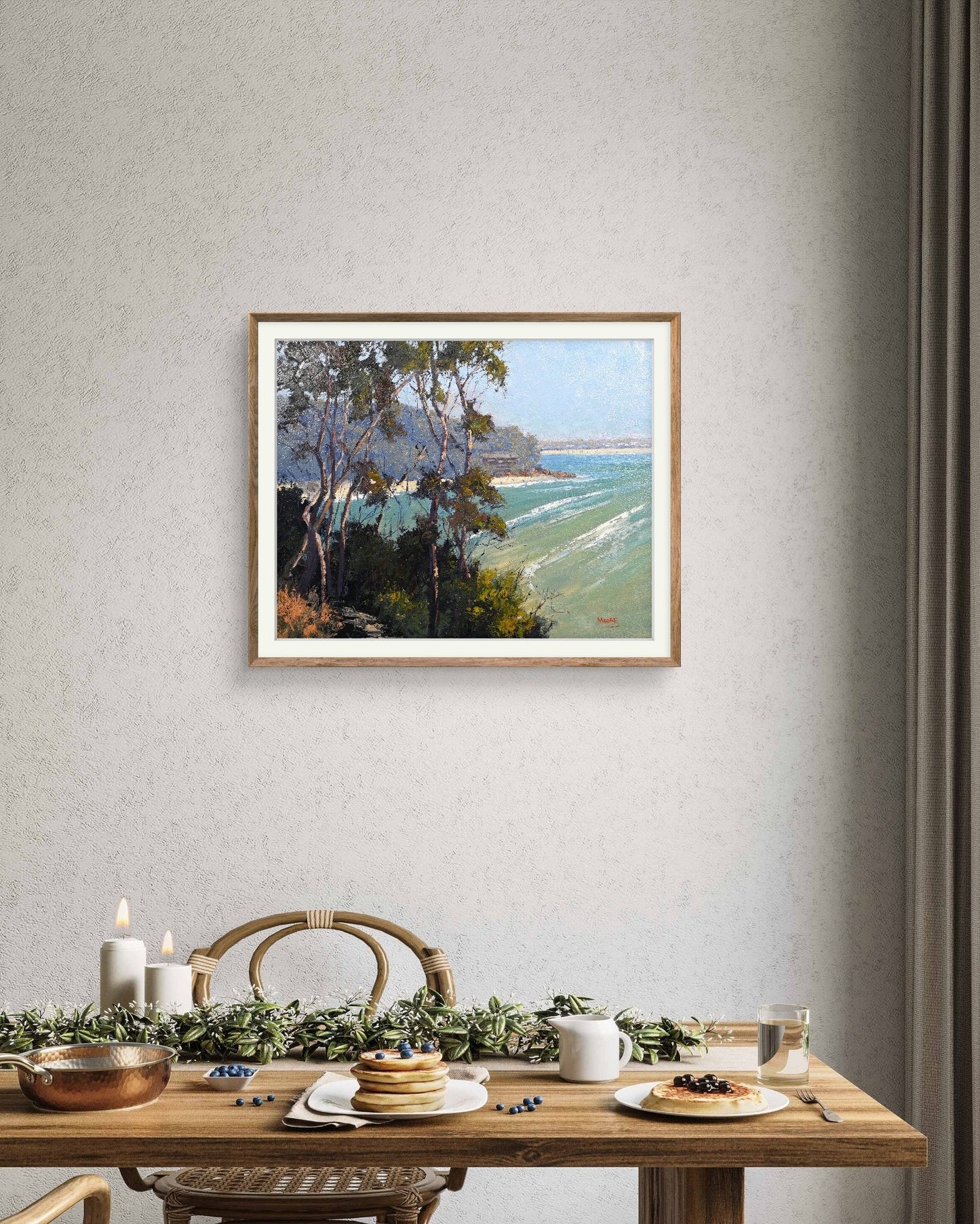 View To Little Cove, Noosa - Gold Coast Gallery Of ArtRod Moore