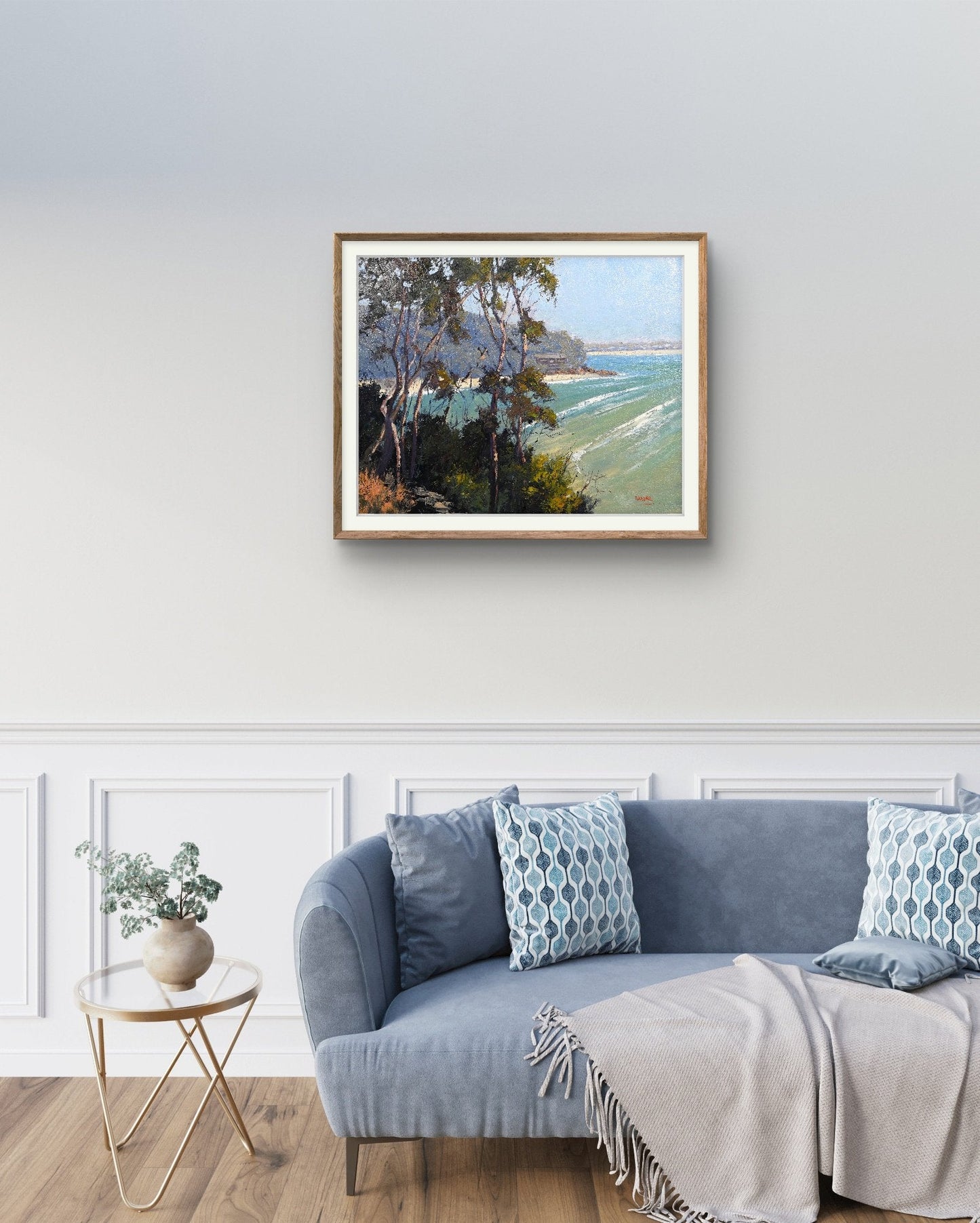View To Little Cove, Noosa - Gold Coast Gallery Of ArtRod Moore