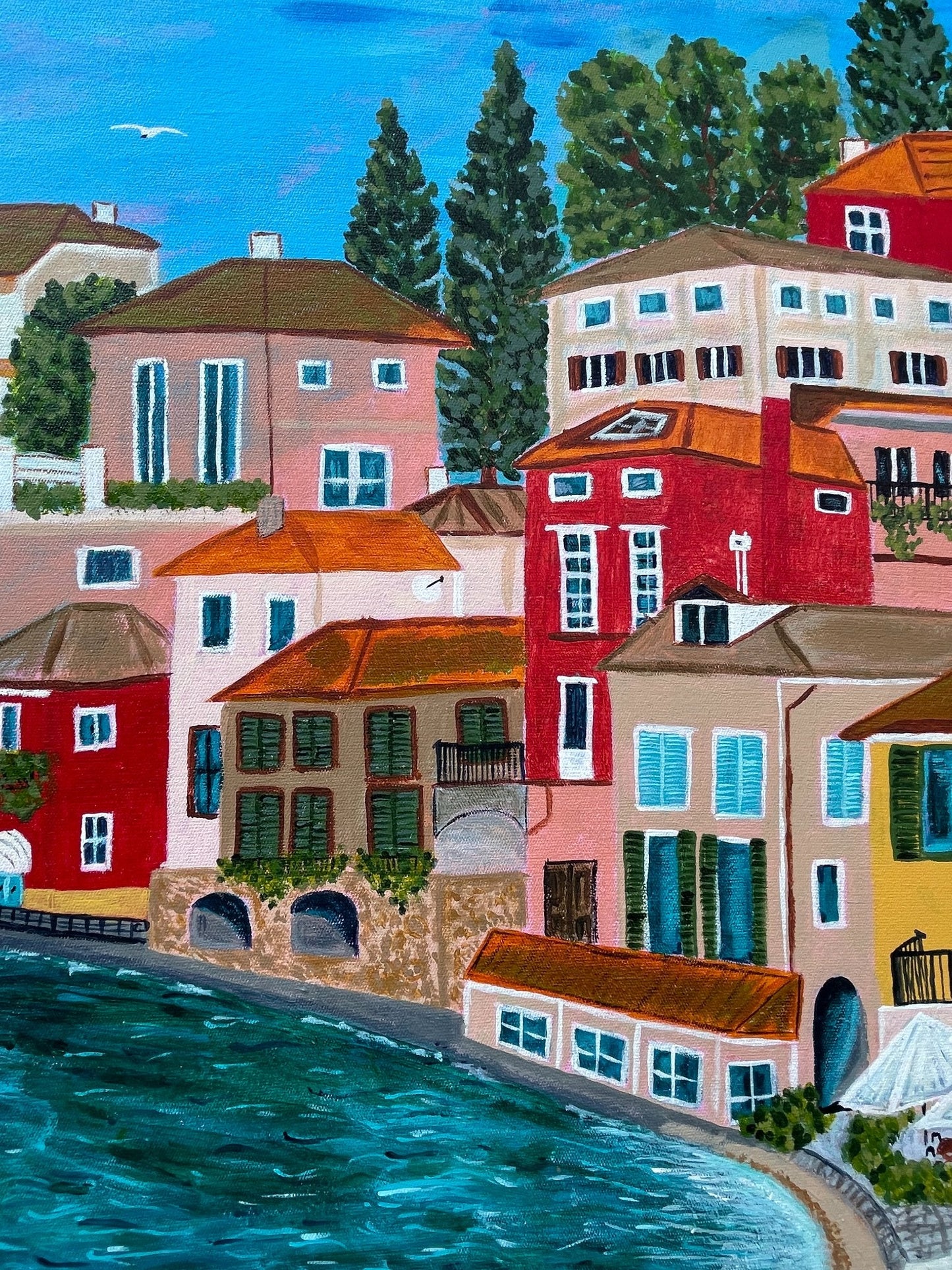 Vintage Ride to Lake Como - Gold Coast Gallery Of ArtCath Michael