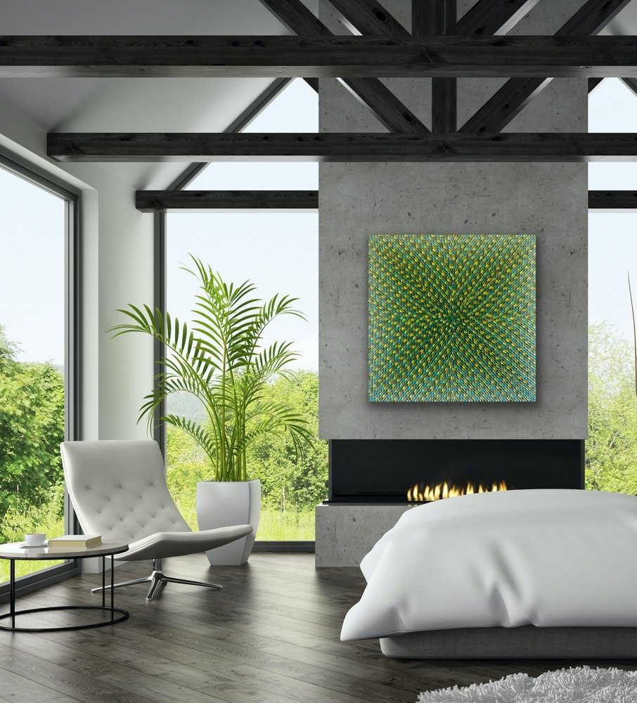 Walk In The Garden - Original Art - Gold Coast Gallery Of ArtGuzaliya Xavier