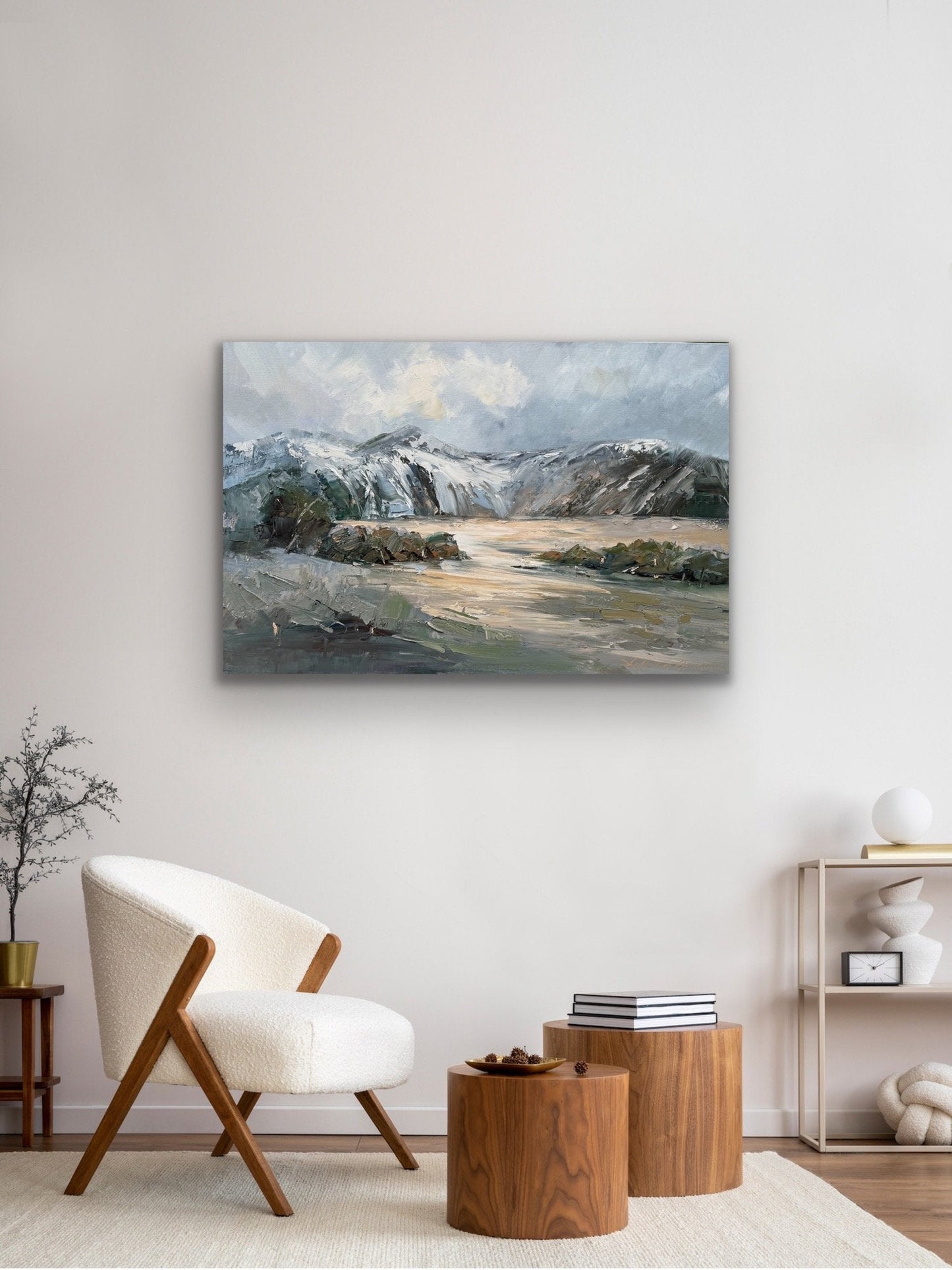 Walk towards Mt Cook No 7 - Original Art - Gold Coast Gallery Of ArtLiliana Gigovic