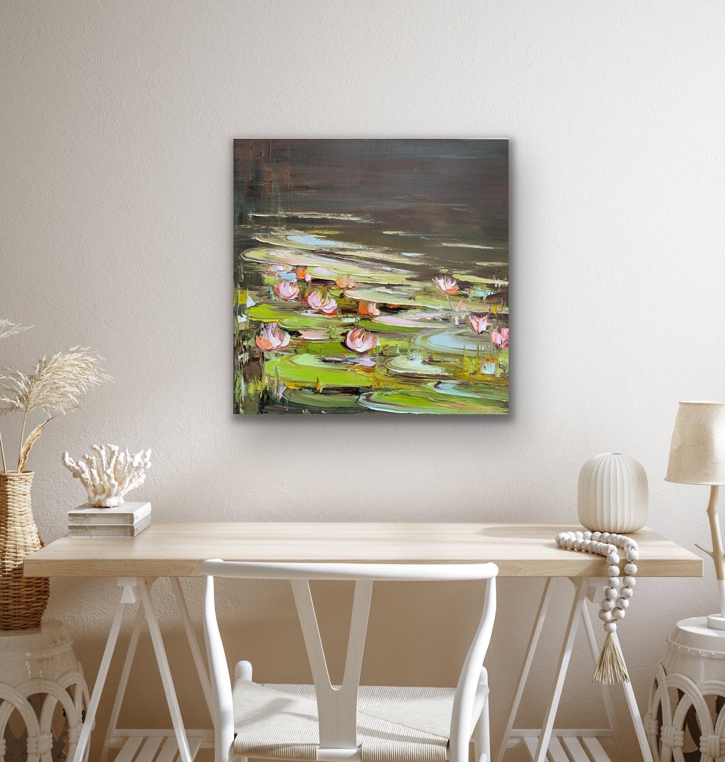 Water lilies No 167 - Original Art - Gold Coast Gallery Of ArtLiliana Gigovic