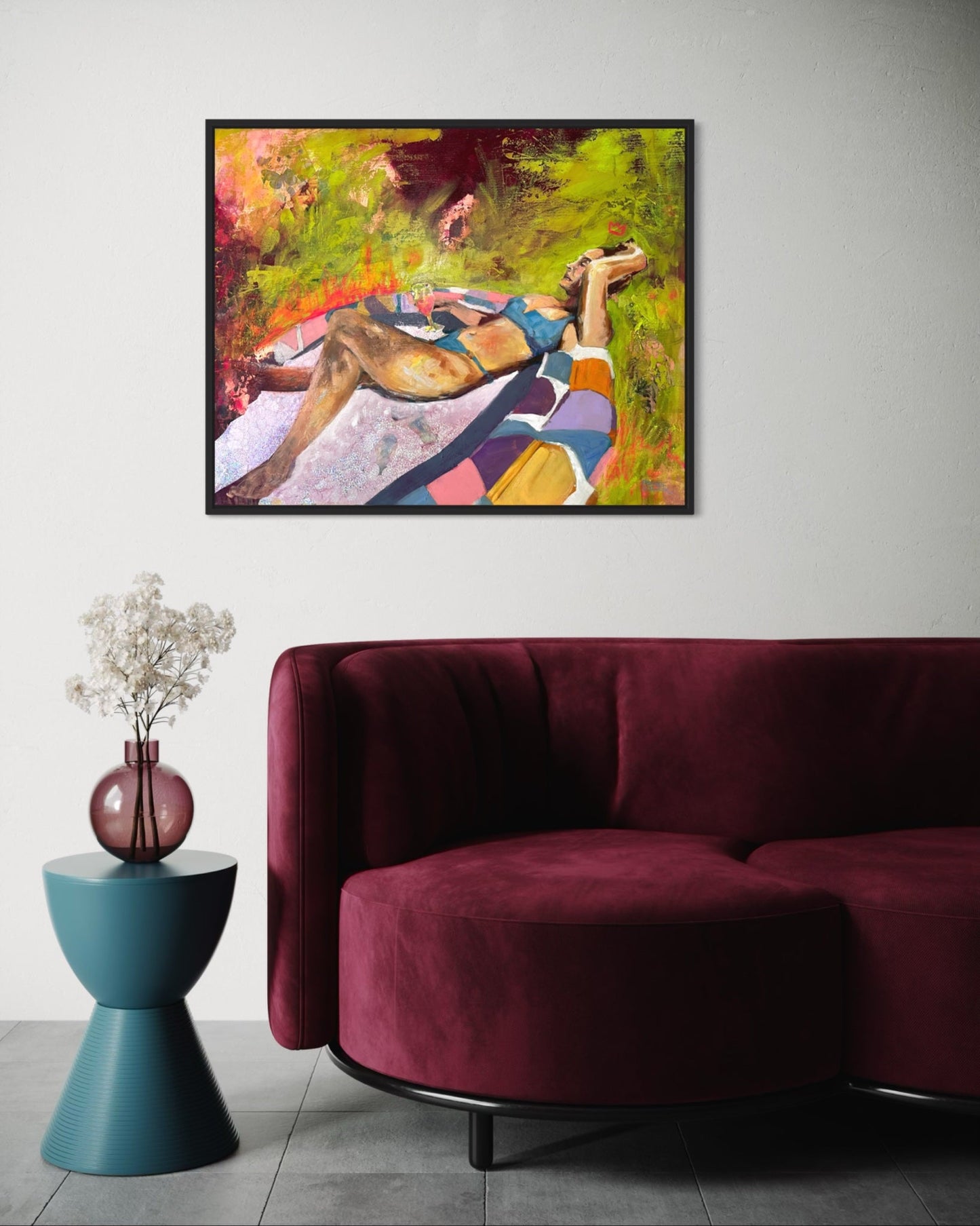 We added the Crown - Original Art - Gold Coast Gallery Of ArtNatasha Charlotte