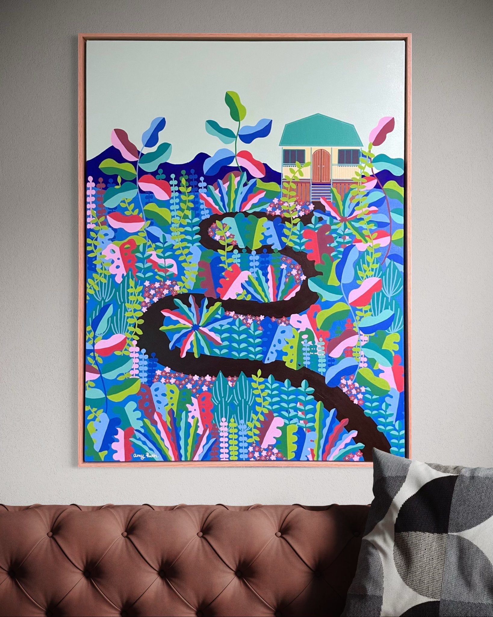 Where home meets hill garden and sky - Gold Coast Gallery Of ArtAmy Ruth