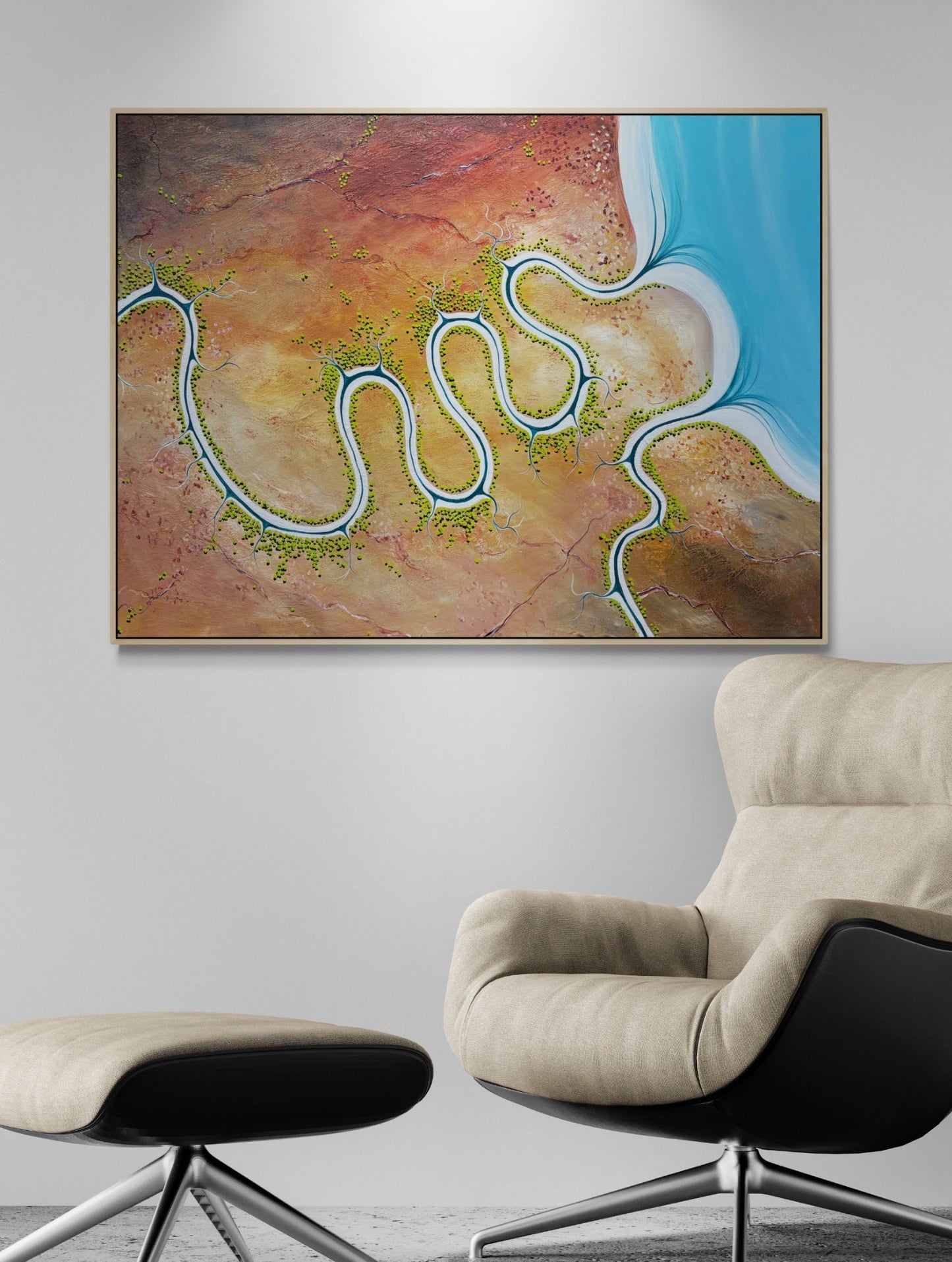 Where The River Once Spoke - Gold Coast Gallery Of ArtTania Chanter