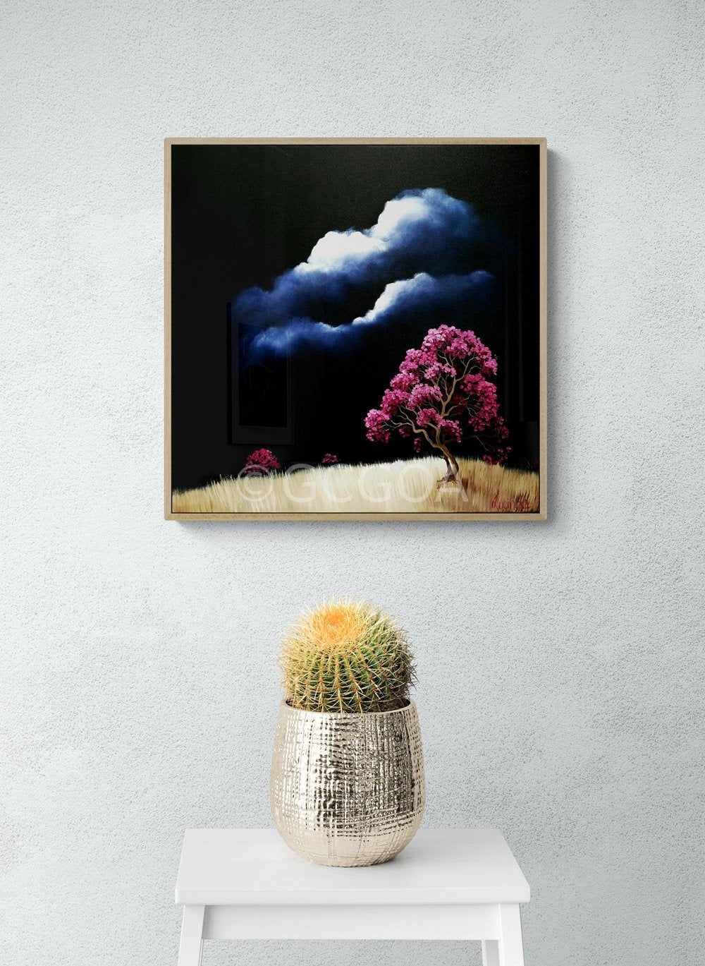Whispers In The Indigo Night - Gold Coast Gallery Of ArtLucinda Leveille